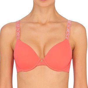 NWT Natori Pure Luxe All Day Bra, Melon, 36D
